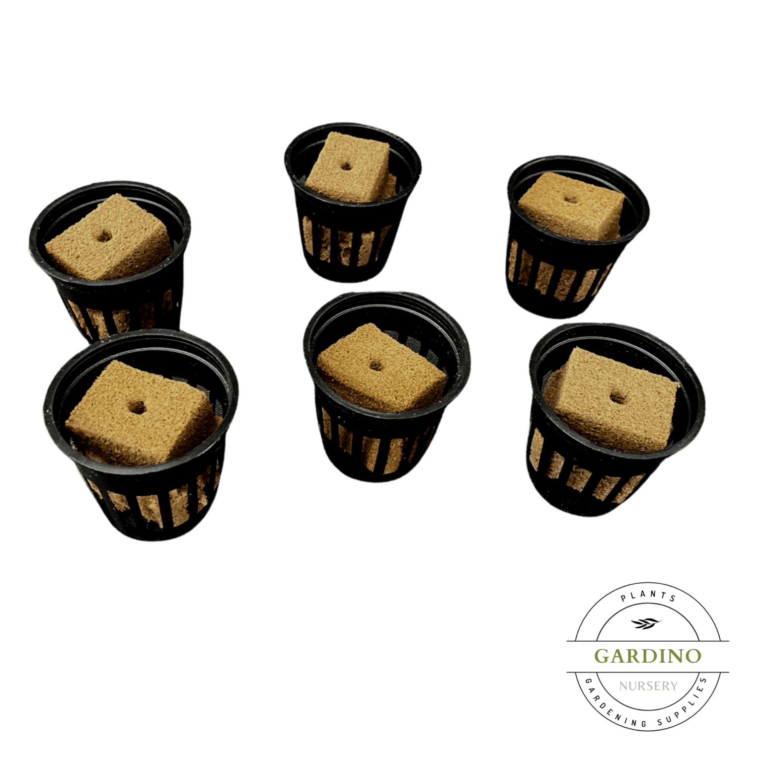 Oasis Cubes and Net Pots Set of 6 Gardino Nursery