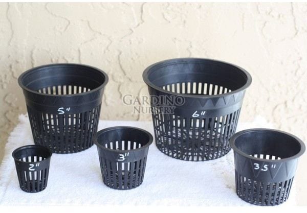 thumbnail image 2 of Net Cups 10 Pack - 2 Inch Mesh Net Pots For Hydroponics, Aeroponics, And Plant Growing Tower Garden Supplies 2 of 13